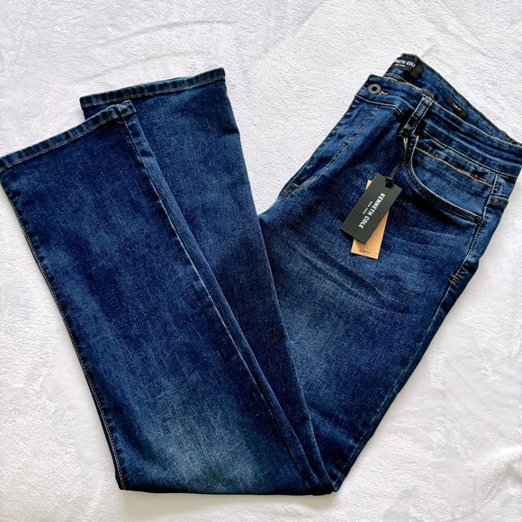 KENNETH COLE JEANS Men's Slim Fit Stretch Blue Jeans--36x32 - Picture 1 of 16